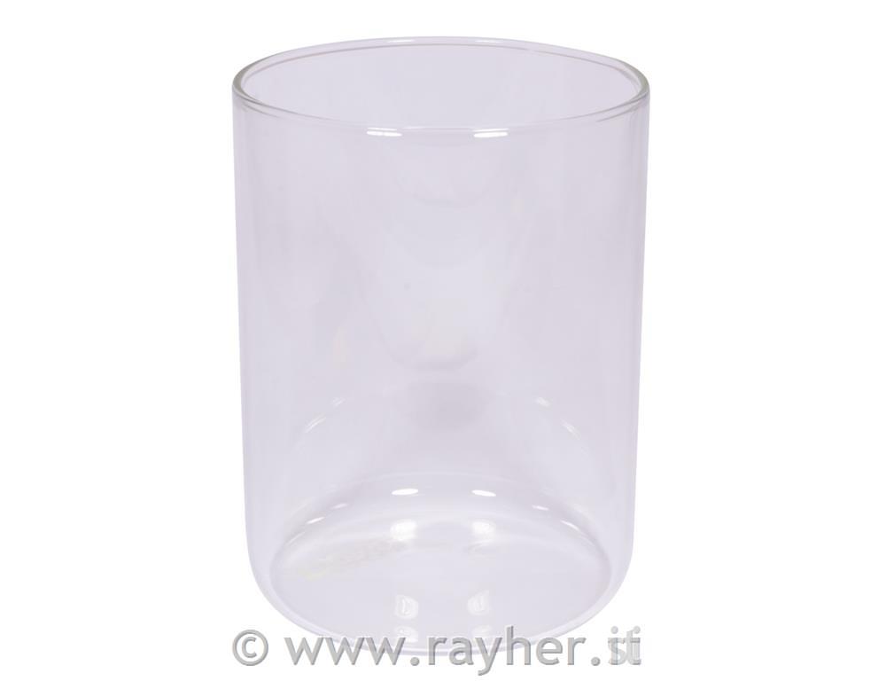 Steklena vaza fi 15 cm višina 20 cm