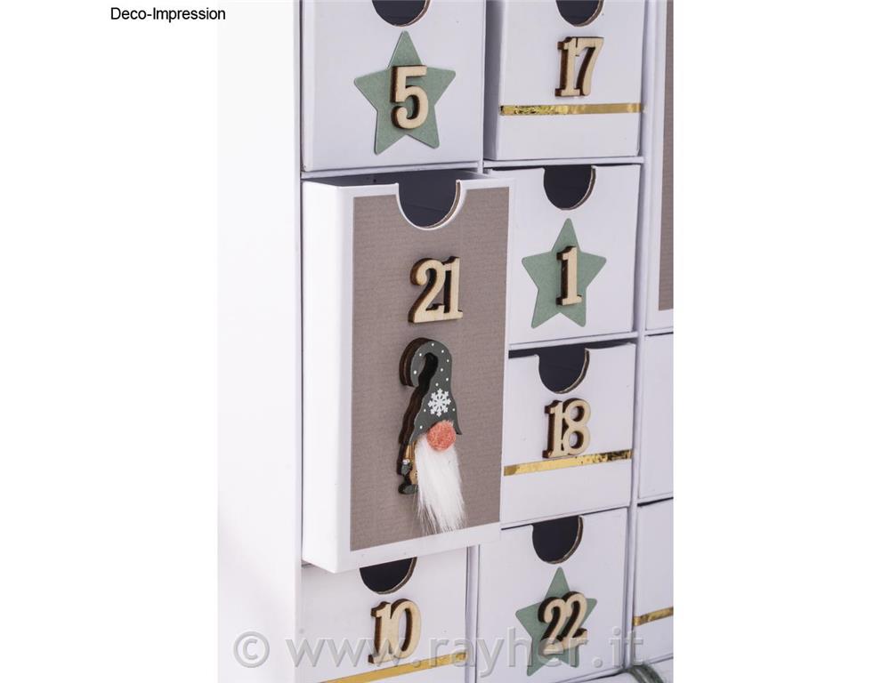 W. Advent calendar numbers 1-24