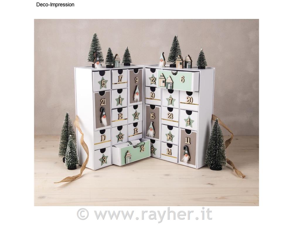 W. Advent calendar numbers 1-24