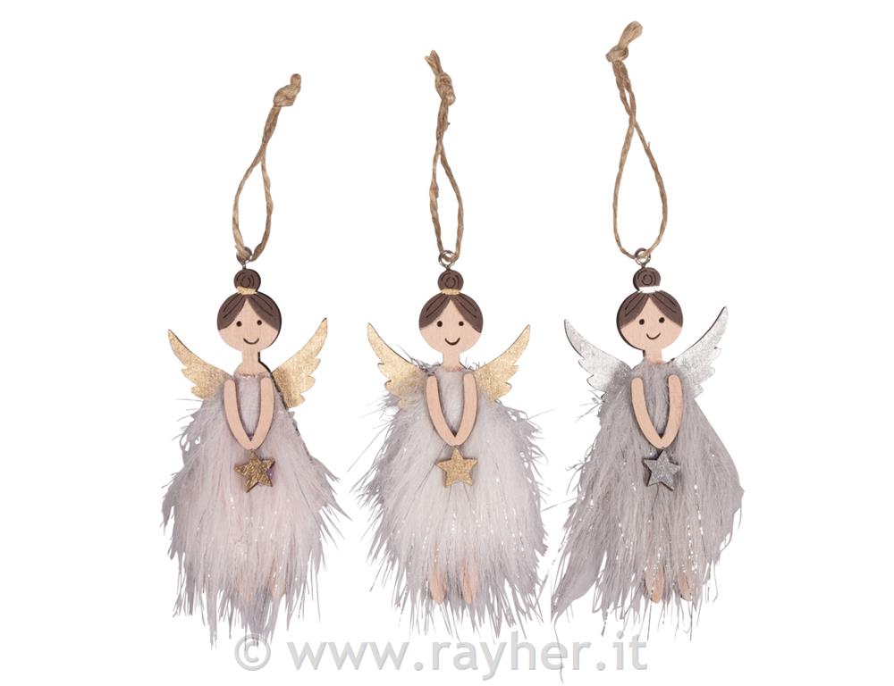 Ciondolo a forma di angelo 10 cm