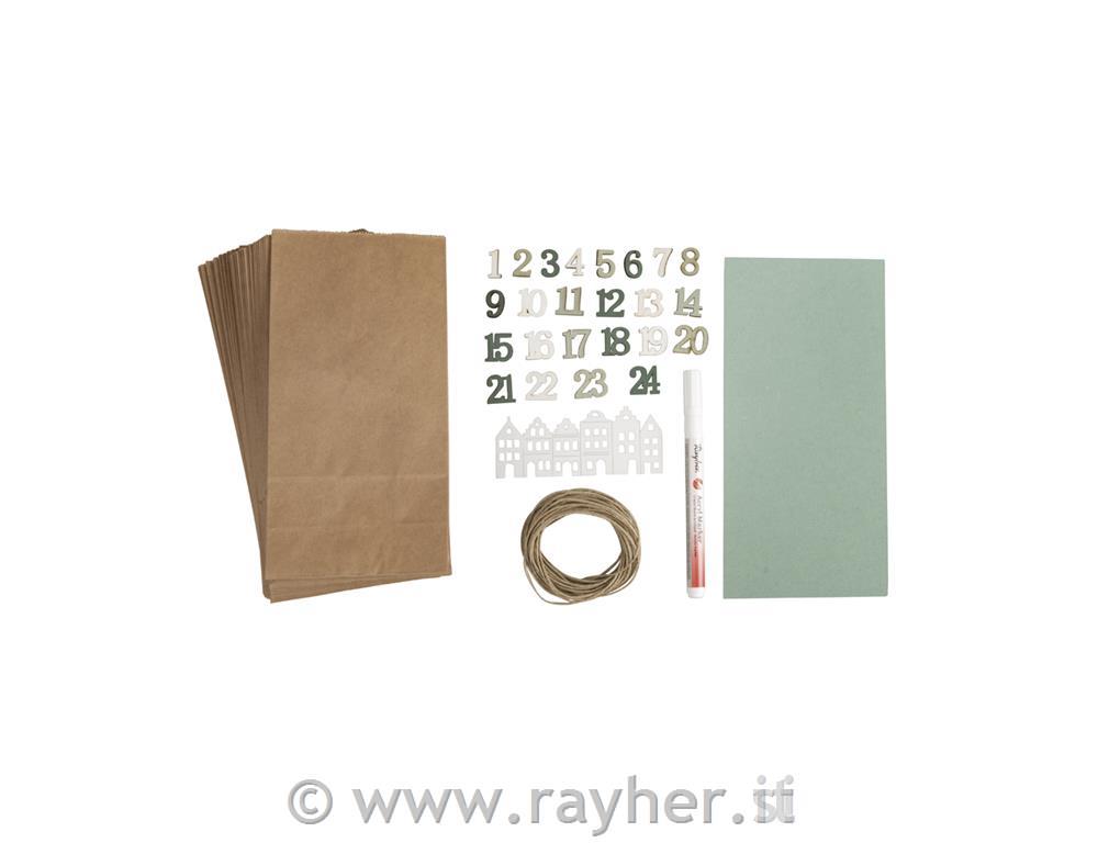 Adventni koledar, set "Nordic House"