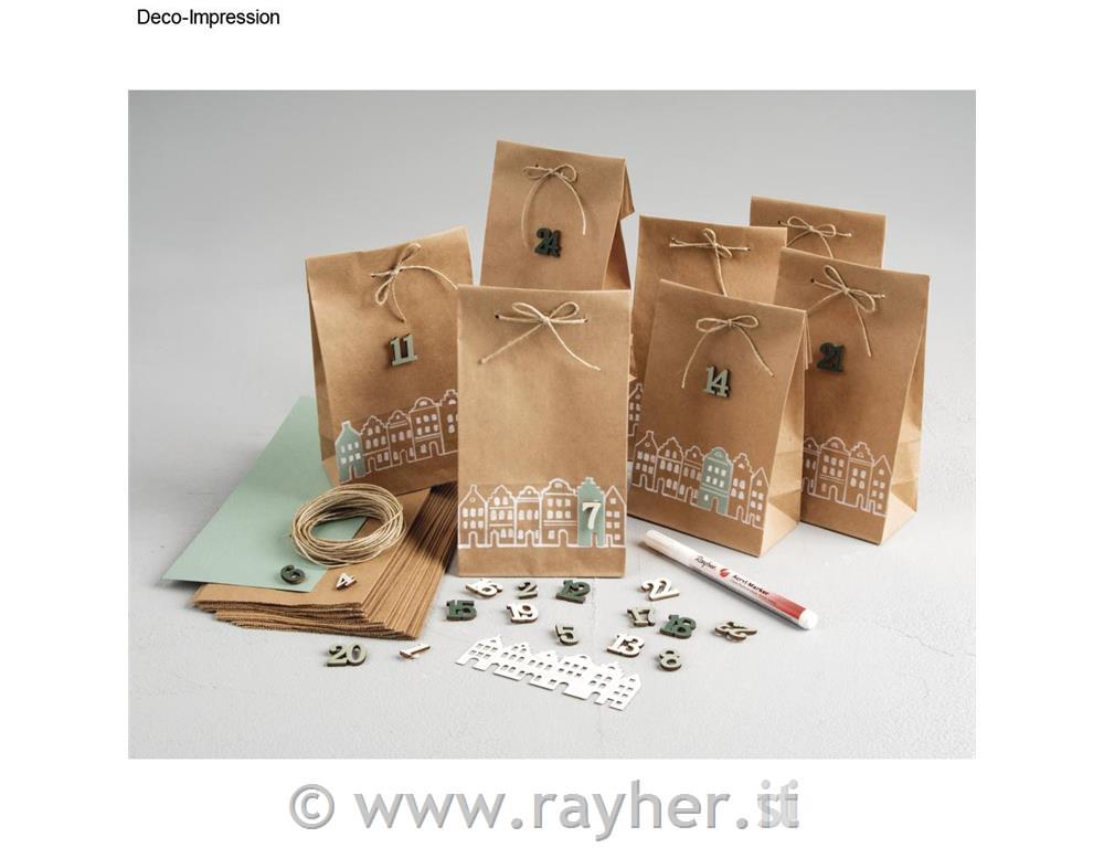 Adventni koledar, set "Nordic House"