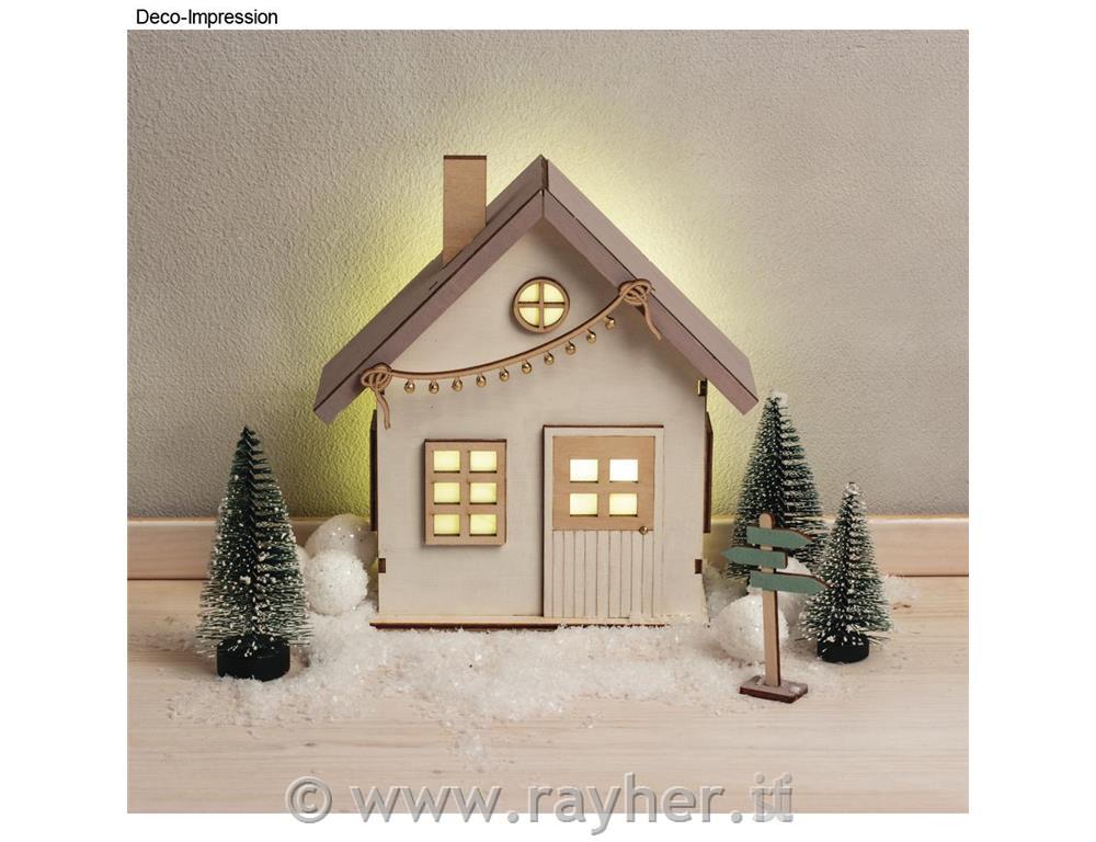 Set in legno per casetta degli gnomi,