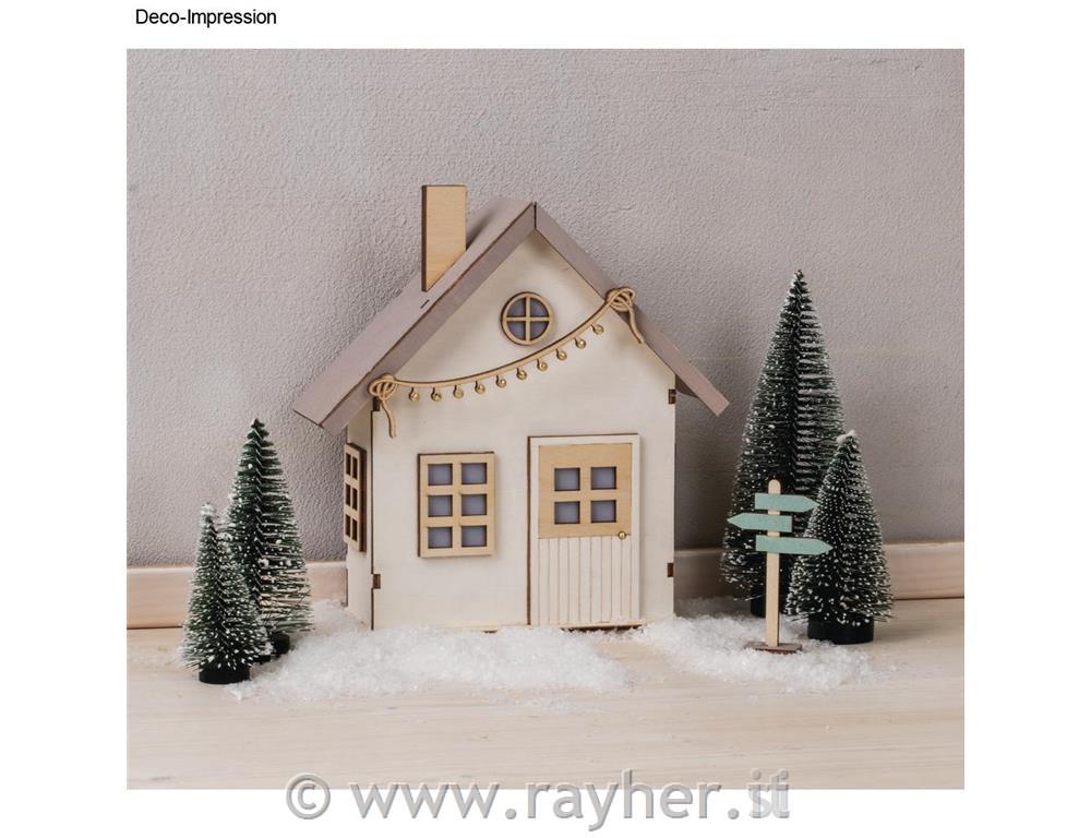 Set in legno per casetta degli gnomi,