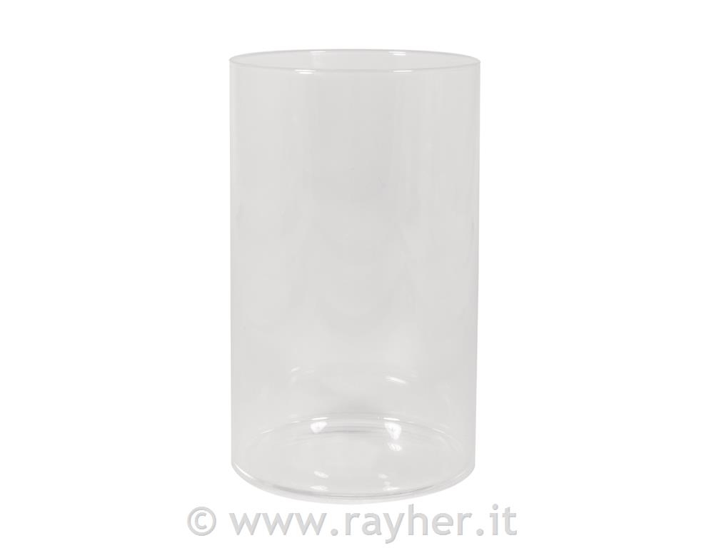 Steklena vaza 11cm o, 18cm