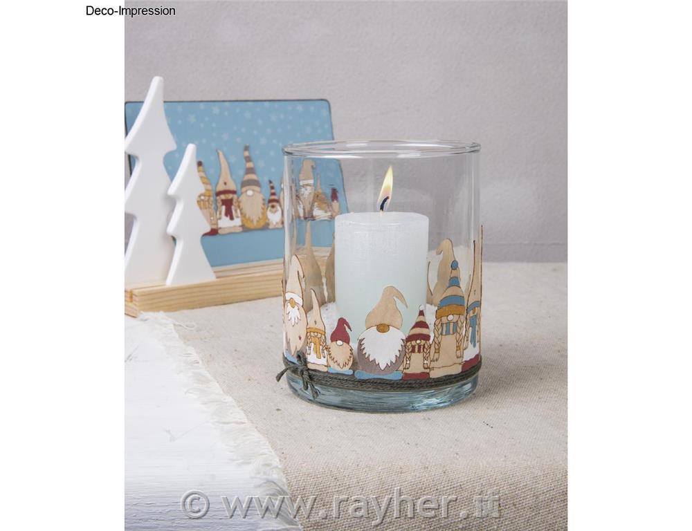 Leseni okras Palčki, set 4, 2x9.2x5.4+13.2x5.4cm