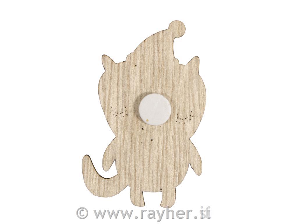 Decorazioni in legno, Volpette, stelle,fiocchi di neve, set 9