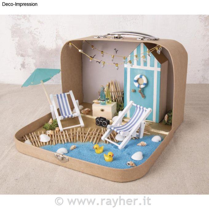 Mini radio Deco, bottiglie + scatola dapicnic