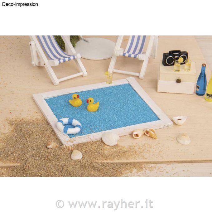 Mini radio Deco, bottiglie + scatola dapicnic