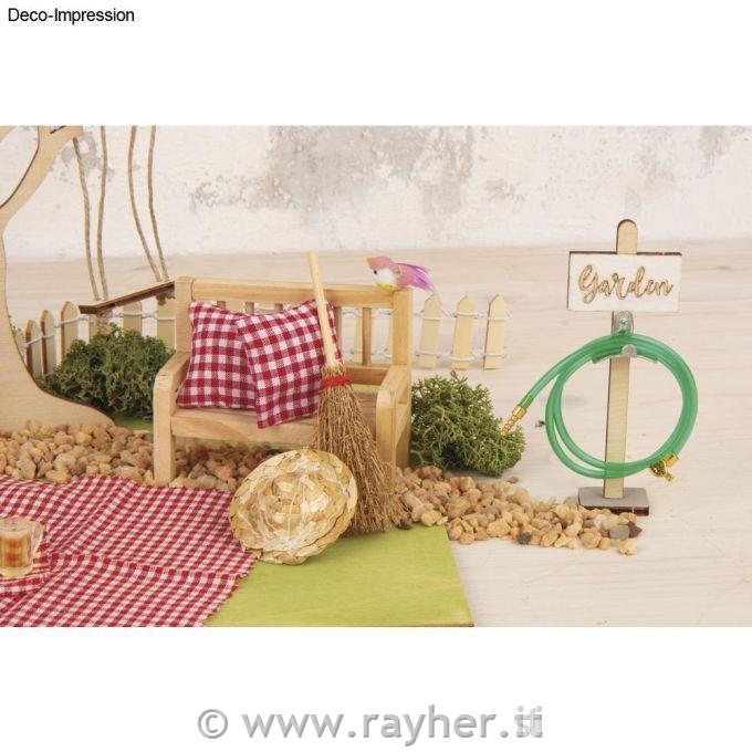 Scopa mini Deco + ghiaia