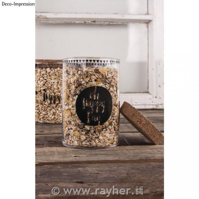 Motivo trasferibile "Happy", 10x16cm, bus.blis. 2fogli