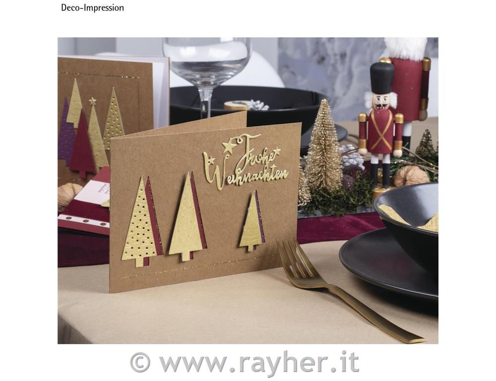 Set mascherine: Xmas Tree, 0,7x0,7cm-3x6,9cm, bus.blis. 4pz