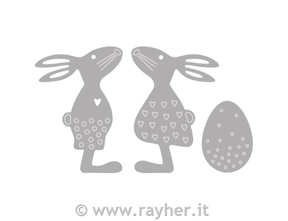 Set mascherine p.perf: amici pasquali,5-4,5cm x 2,8-3,1cm, bus.blis. 3pz