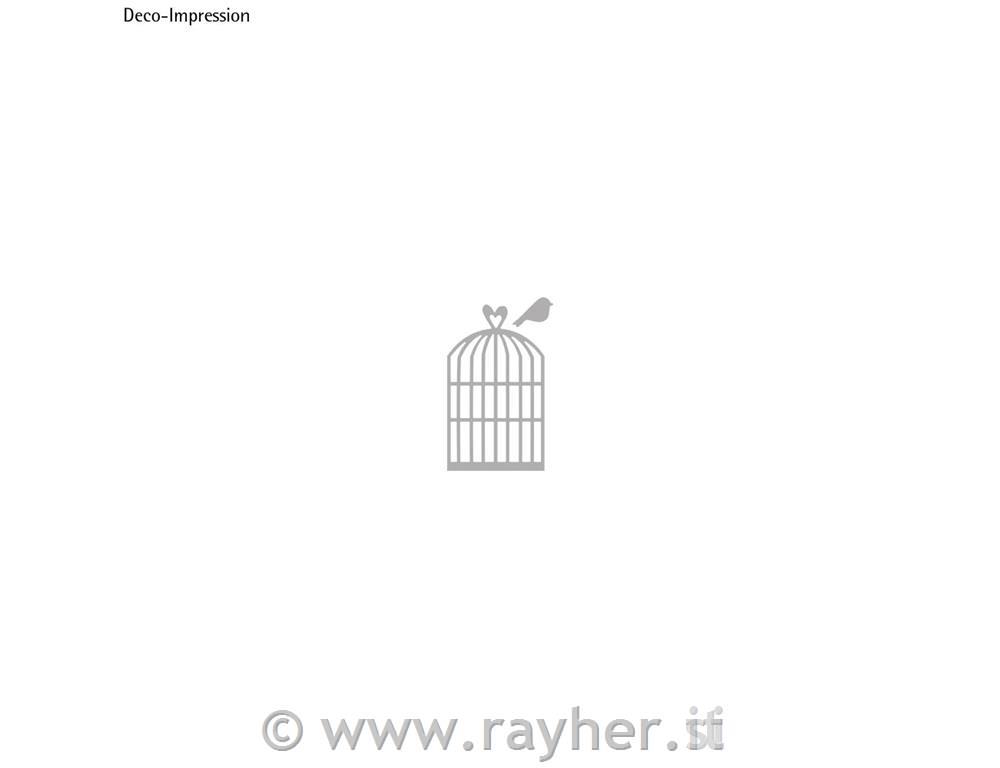 Rezlani šabloni Rayher, Ptičja hiška