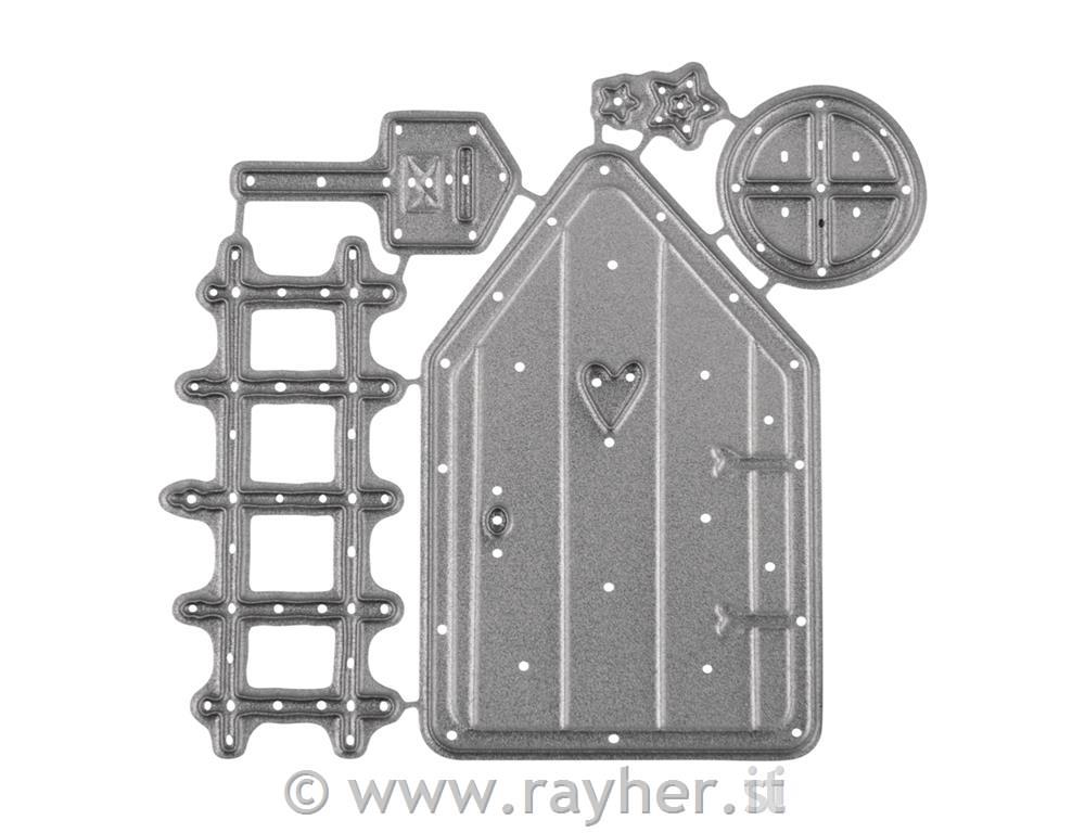 Rezalne šablone Rayher, Dom za palčke