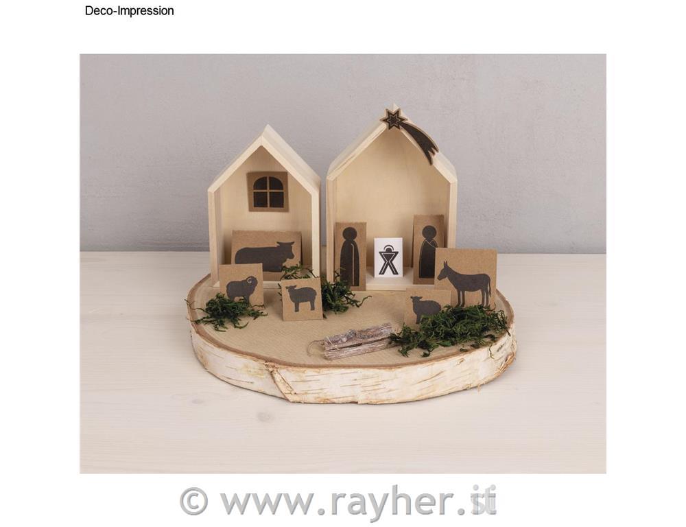 Clear Stamps - Crib97x205mm, 17 motifs, tab-bag 1sheet