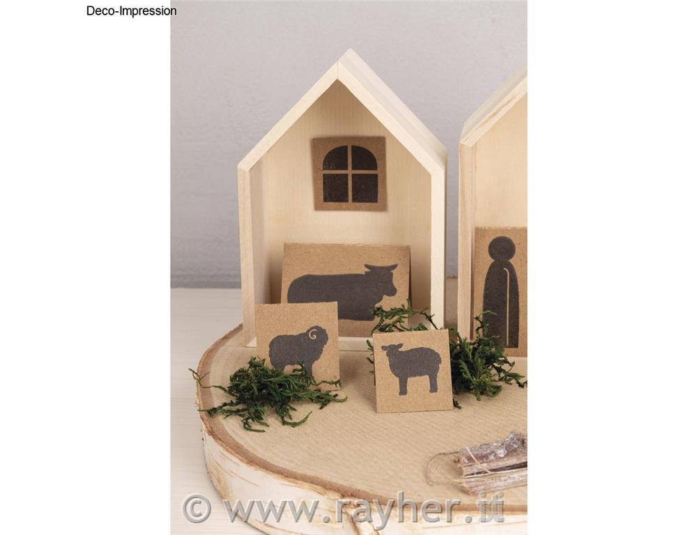 Clear Stamps - Crib97x205mm, 17 motifs, tab-bag 1sheet