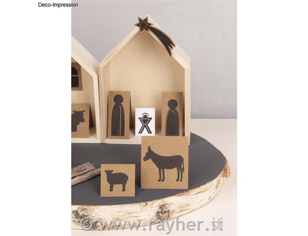 Clear Stamps - Crib97x205mm, 17 motifs, tab-bag 1sheet