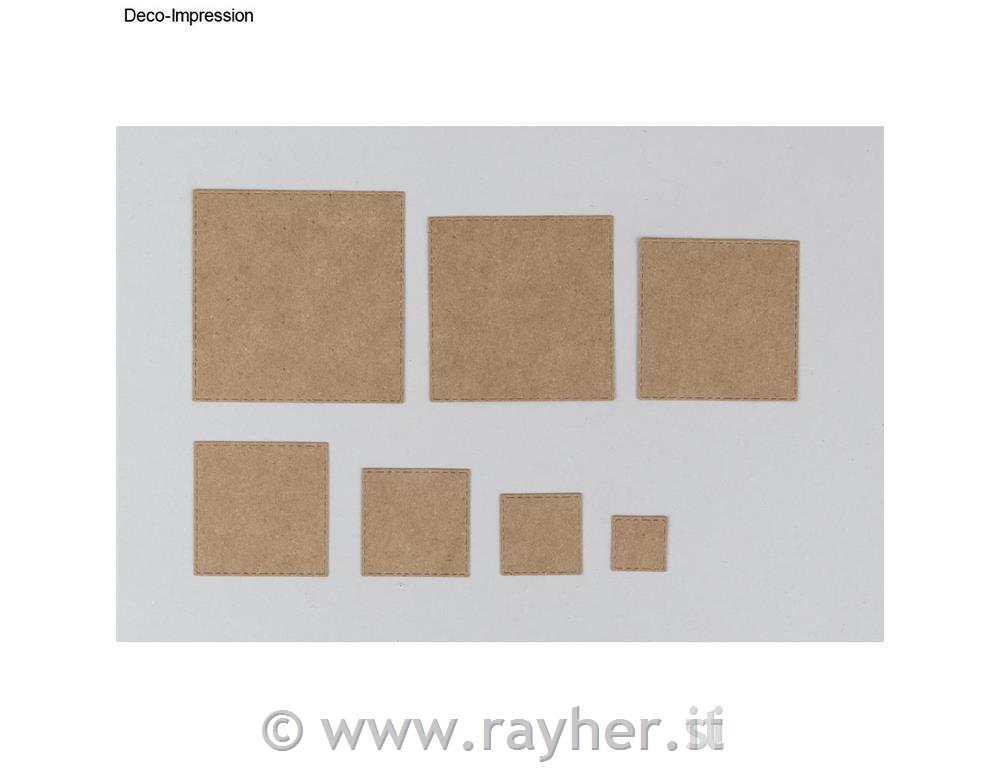 Sagoma di taglio Quadrati, 7pz