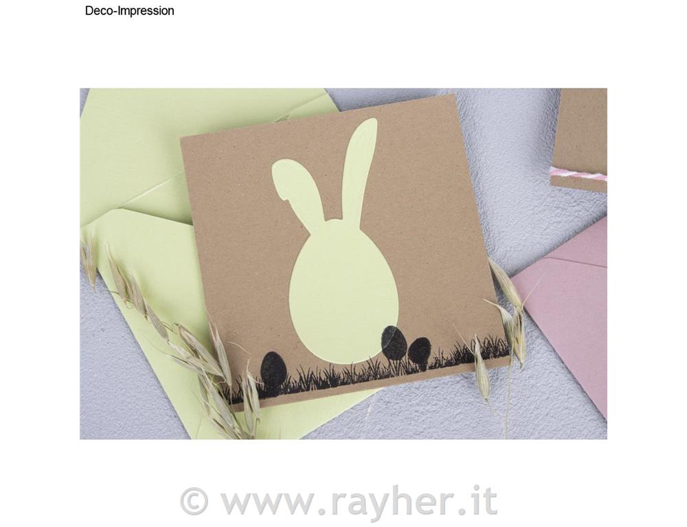 Rezalna šablona Velikonočni zajček, 4,2x8,6 cm