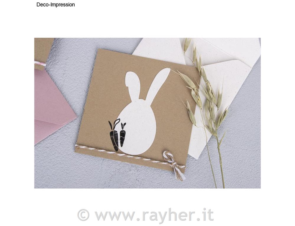 Rezalna šablona Velikonočni zajček, 4,2x8,6 cm