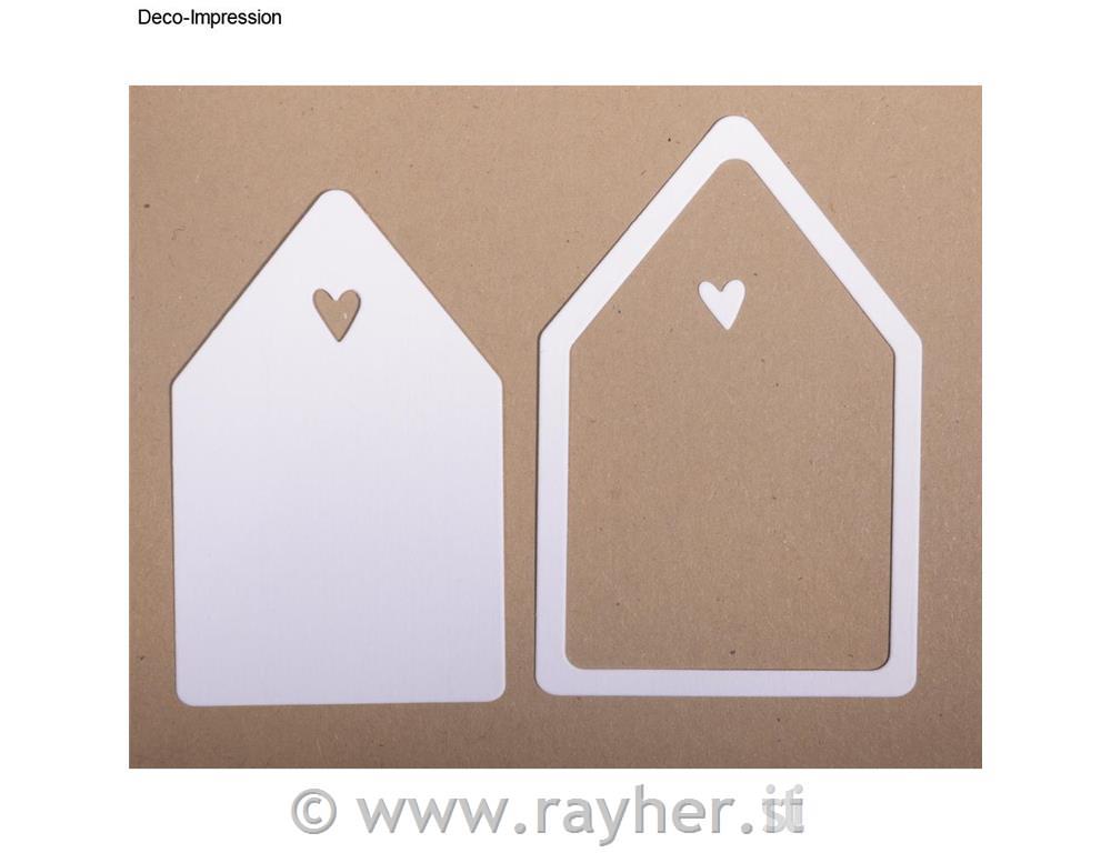 Rezalna šablona Hišica 5,8x8,6 cm