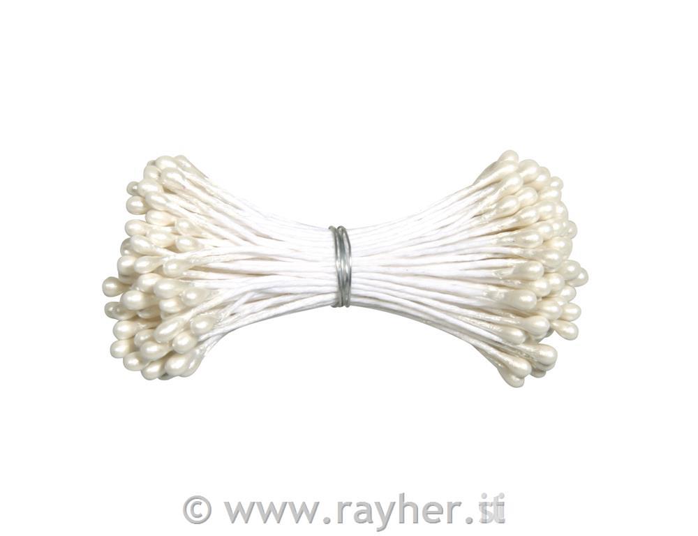 Pistilli per fioribusta 144 pzbianco