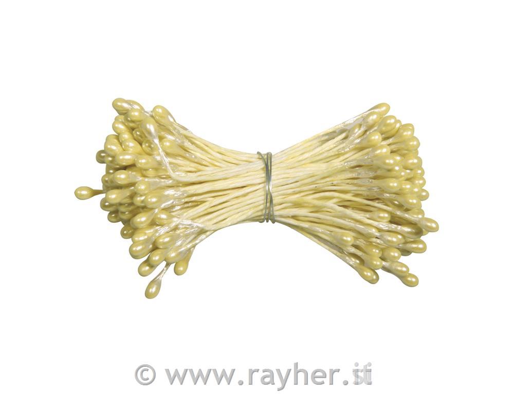 Pistilli per fioribusta 144 pzgiallo