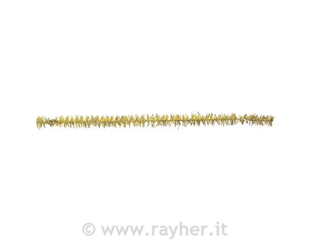 Mica chenille sticks, 50cm, 9mm thick, g