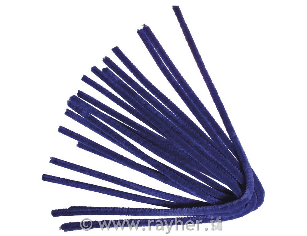 Ciniglia50cm, spessore 9mm, bus.blis. 10pzblu scuro