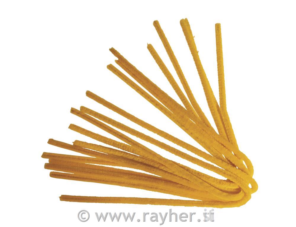 Ciniglia50cm, spessore 9mm, bus.blis. 10pzgiallo