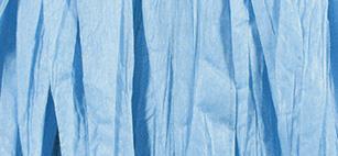 Raffia rayon, mat, light blue, hank 20 m