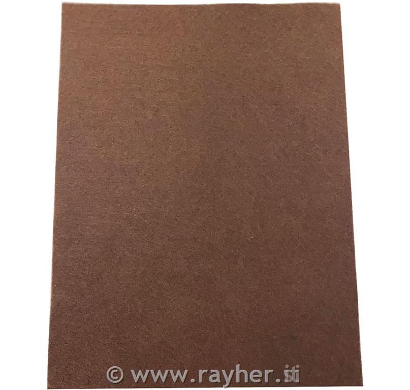 Ritagli di feltro20x30cm, 0,8-1 mmmarrone scuro