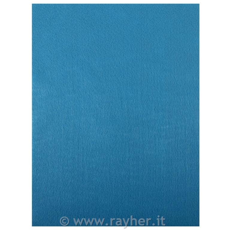 Ritagli di feltro20x30cm, 0,8-1 mmblu medio