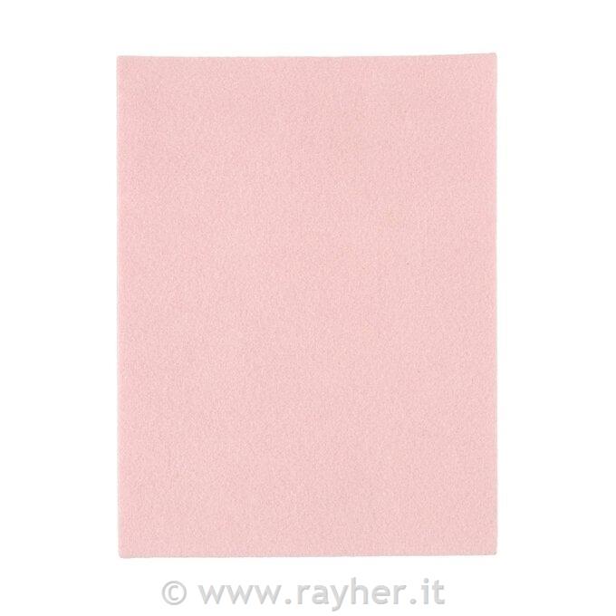 Filc A4, 0,8-1 mm, svetlo roza, 20x30 cm, 1 kos