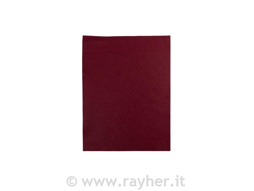 Ritagli di feltro20x30cm, 0,8-1 mmrosso vino