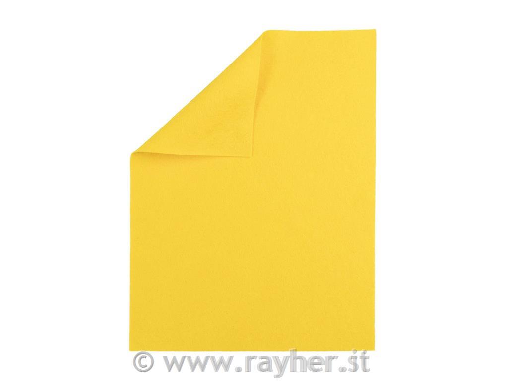 Filc A4, 0,8-1 mm, rumen, 20x30 cm