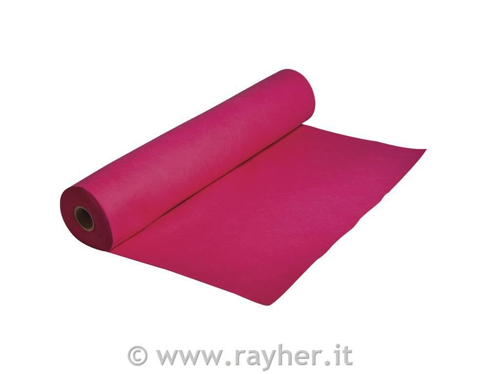 Feltro a metraggio500x45cm, arrotolato su anima, 0,8-1mmpink
