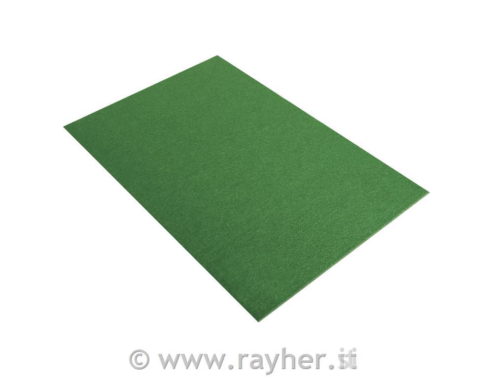 Textile felt, dark green, 30x45x0.4cm