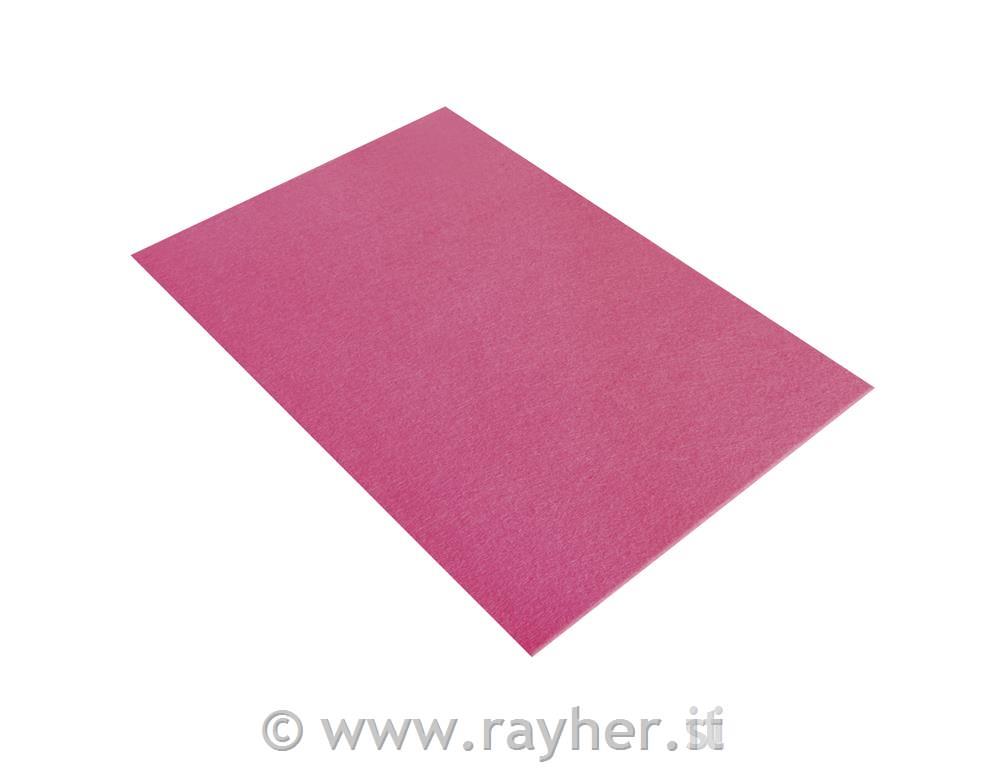 Textile felt, pink, 30x45x0.4cm