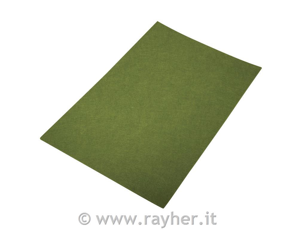 Tessuto feltro30x45x0,4cmverde antico