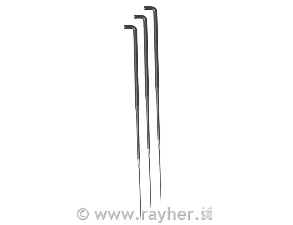 Igle za filcanje, set 7 kom., 78 mm, za art.št. 53-227-00