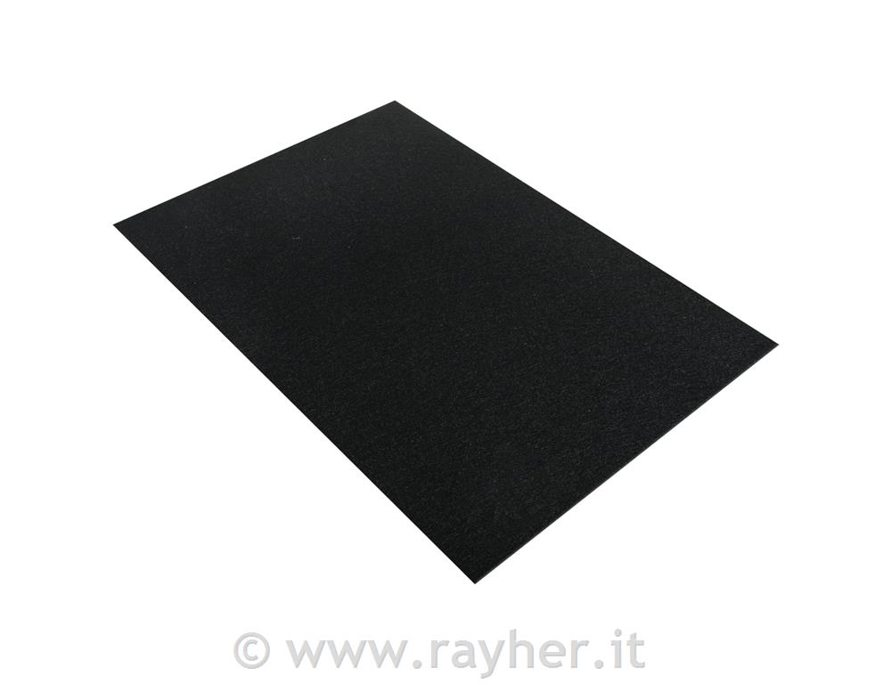 Feltro tessile30x45x0,2cmnero