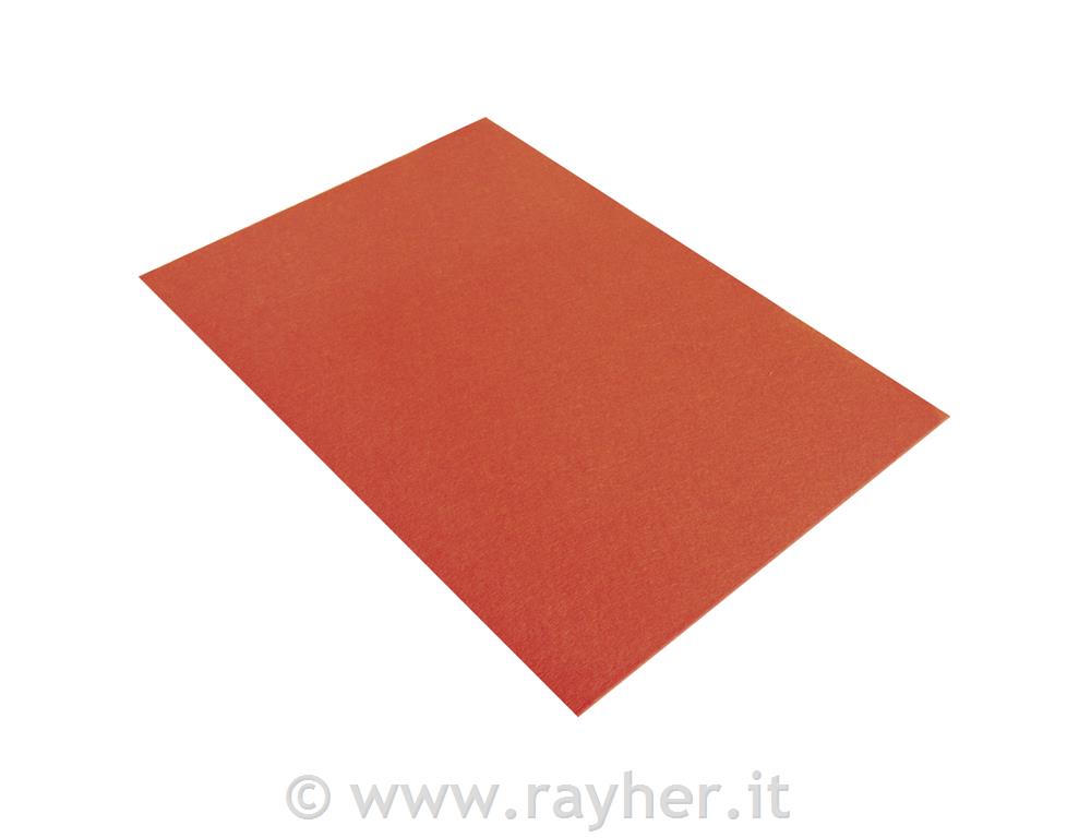 Textile felt, orange, 30x45x0.2cm
