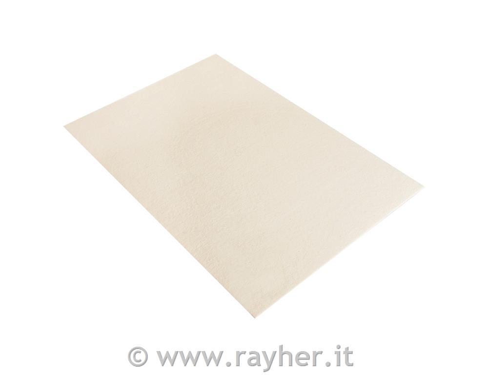 Feltro tessile30x45x0,2cmcrema
