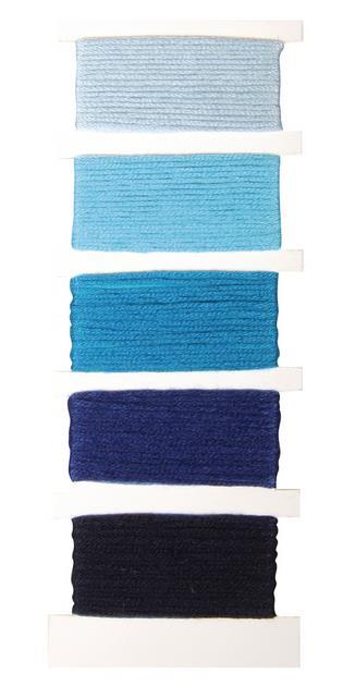 Cotton Yarn "Stitch & Knot", true blue,