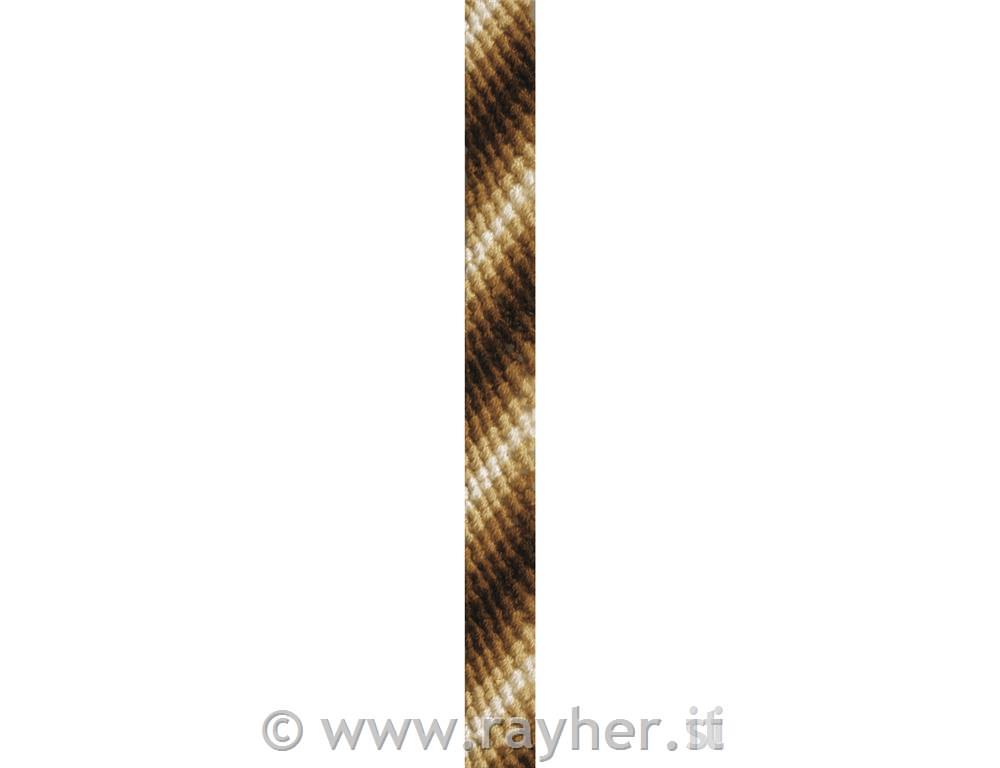 Bombažne vrvice "Stitch & Knot", rjave, 5barvx10m