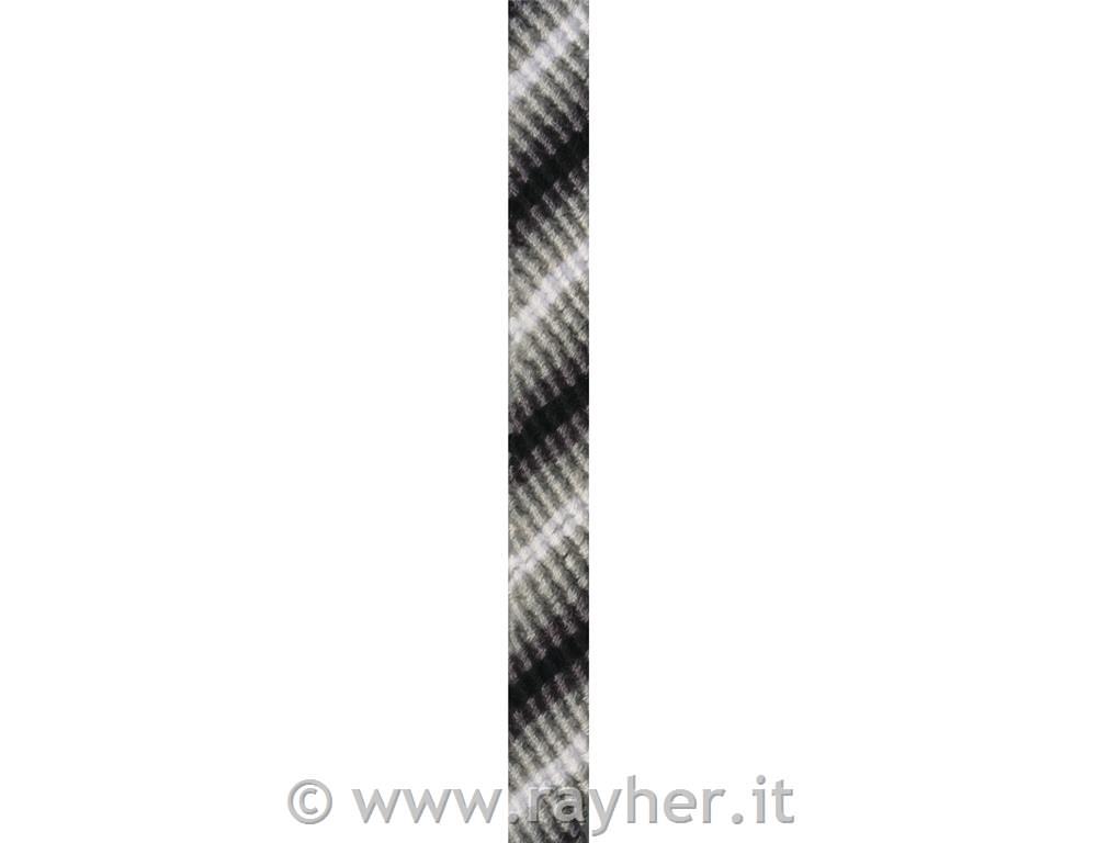 Filo cotone "Stitch & Knot"5 colori ciascun 10m in bus.blis.grigio pietra
