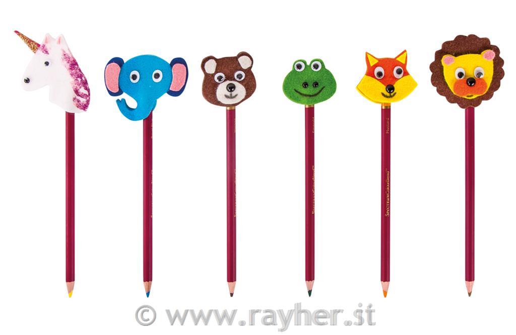 Craft felt, self-adhesive, 20x30x0.1cm,colour assort.,tab-bag 5pcs