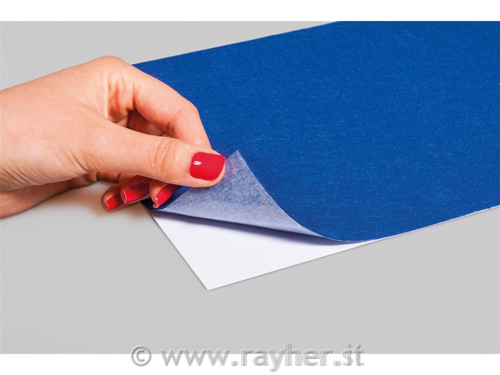 Craft felt, self-adhesive, 20x30x0.1cm,colour assort.,tab-bag 5pcs